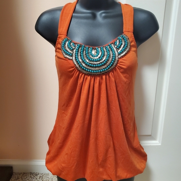 VENUS Tops - VENUS Embellished Tank Top NWT